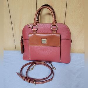 Dooney & Bourke Terracotta Aubrey Satchel